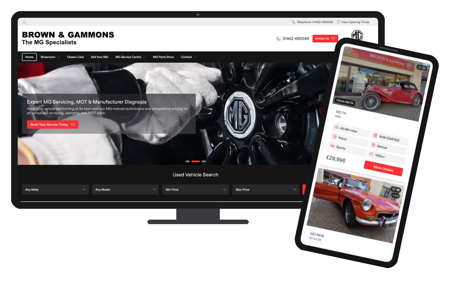 New Website Launch : Brown & Gammons