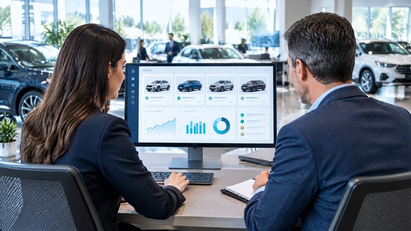 Car dealer website analytics